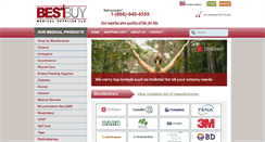 Desktop Screenshot of bestbuymedicalsupplies.com